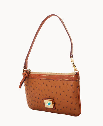 NFL Dolphins Large Slim Wristlet