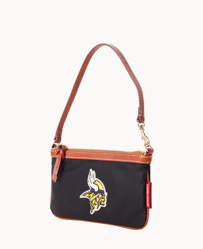 NFL Vikings Large Slim Wristlet
