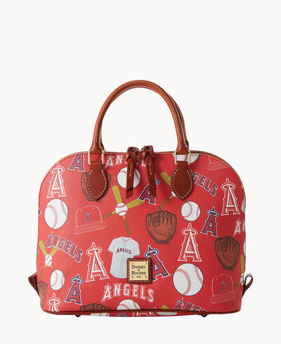 MLB Angels Zip Zip Satchel