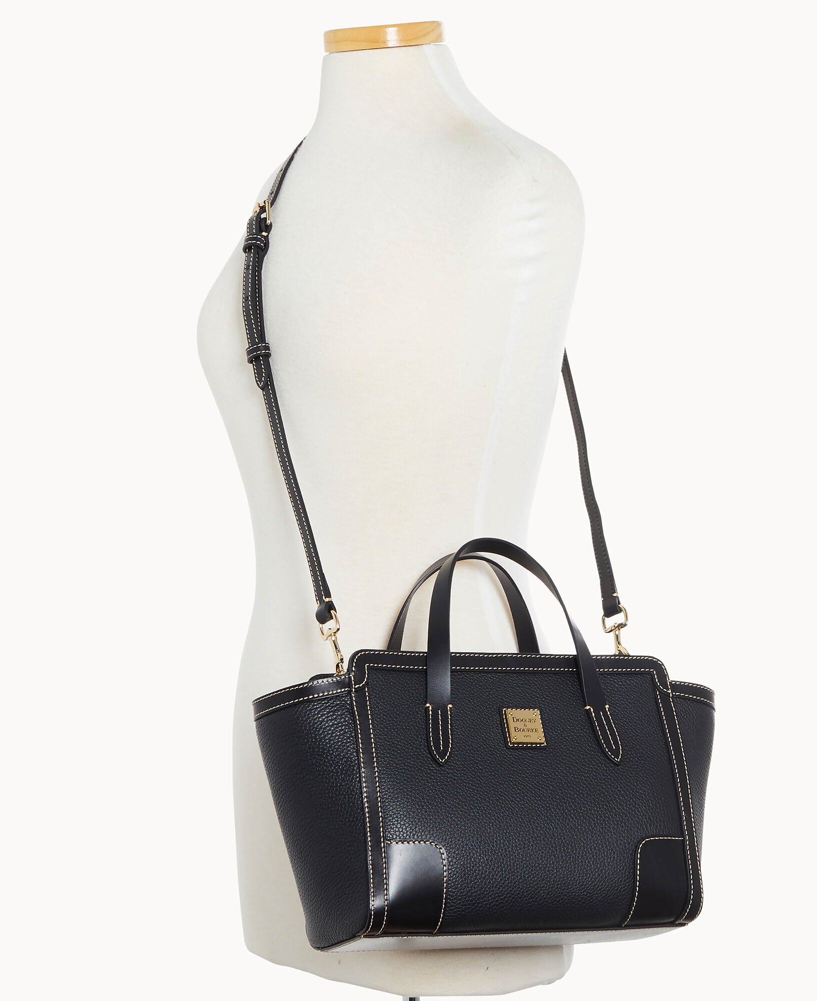 Dooney Bourke Pebble Grain Small Shopper