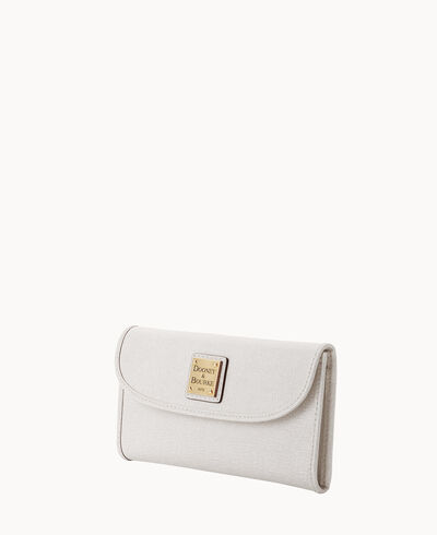 Saffiano Continental Clutch