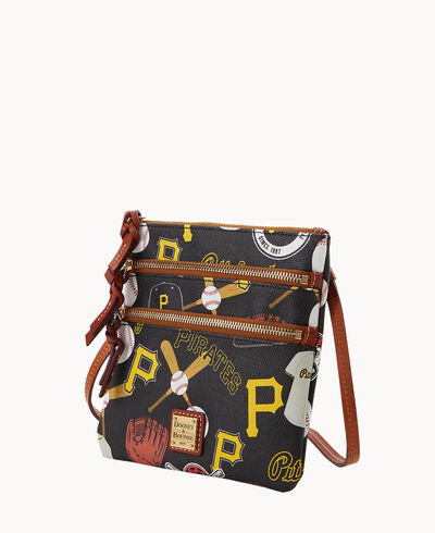 MLB Pirates N S Triple Zip Crossbody