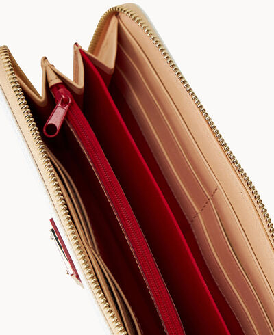 Skipper Large Zip Around Wristlet