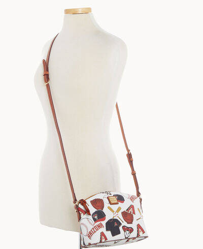 MLB Diamondbacks Suki Crossbody Med Wristlet