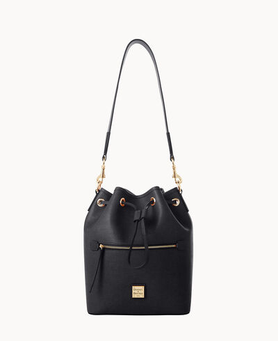 Saffiano Drawstring