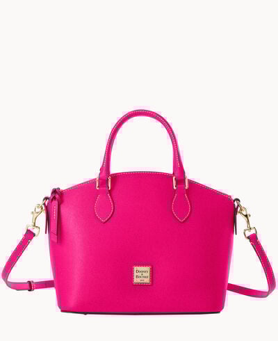 Saffiano Geena Satchel