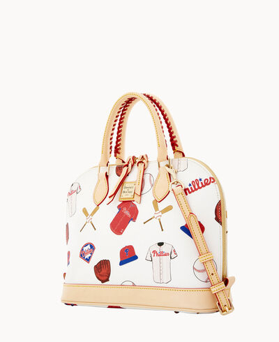 MLB Phillies Zip Zip Satchel