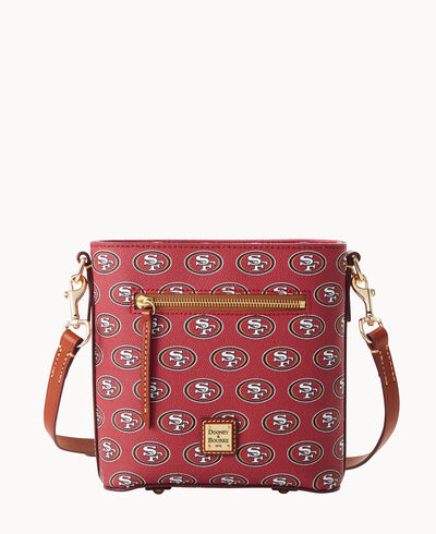 NFL 49ers Small Zip Crossbody