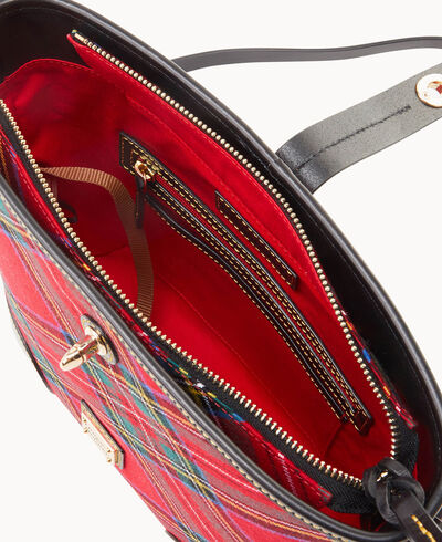 Tartan Crossbody Bucket