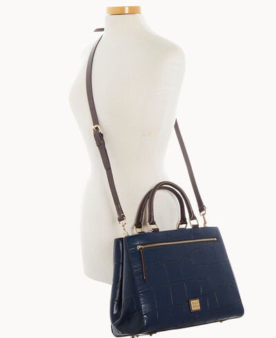 Denison Zip Satchel