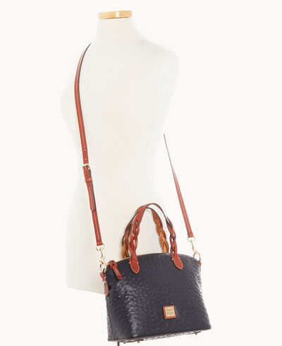Ostrich Small Heidi Satchel