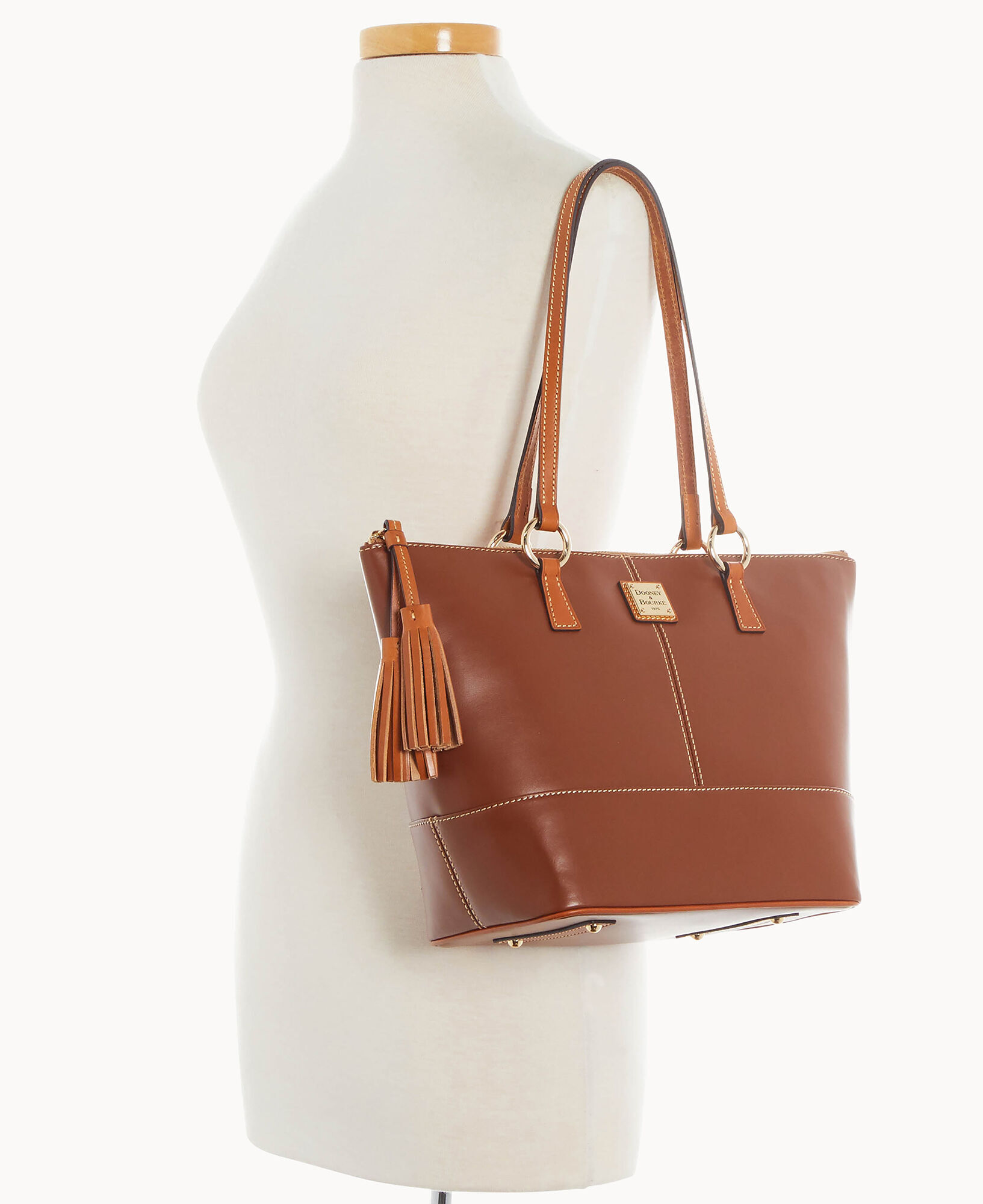 Dooney Bourke Wexford Leather Small Tobi Tote