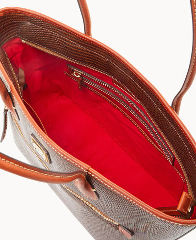 Embossed Lizard Tote