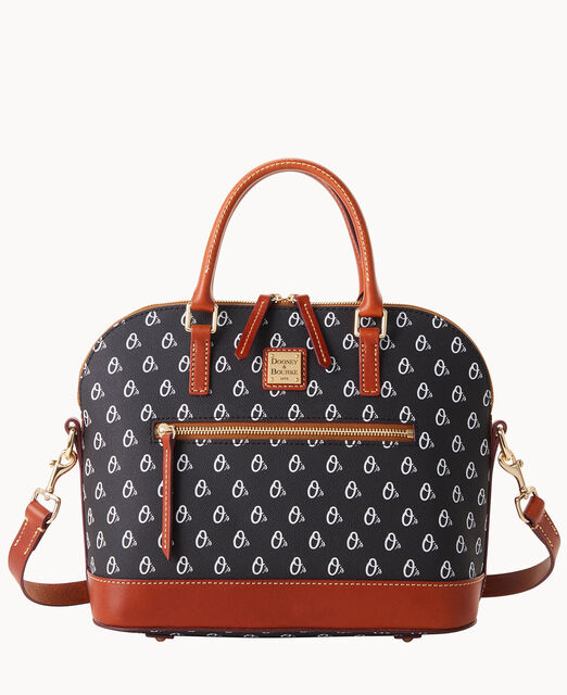 MLB Orioles Domed Zip Satchel