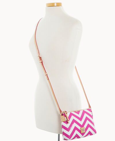 Chevron Crossbody Pouchette