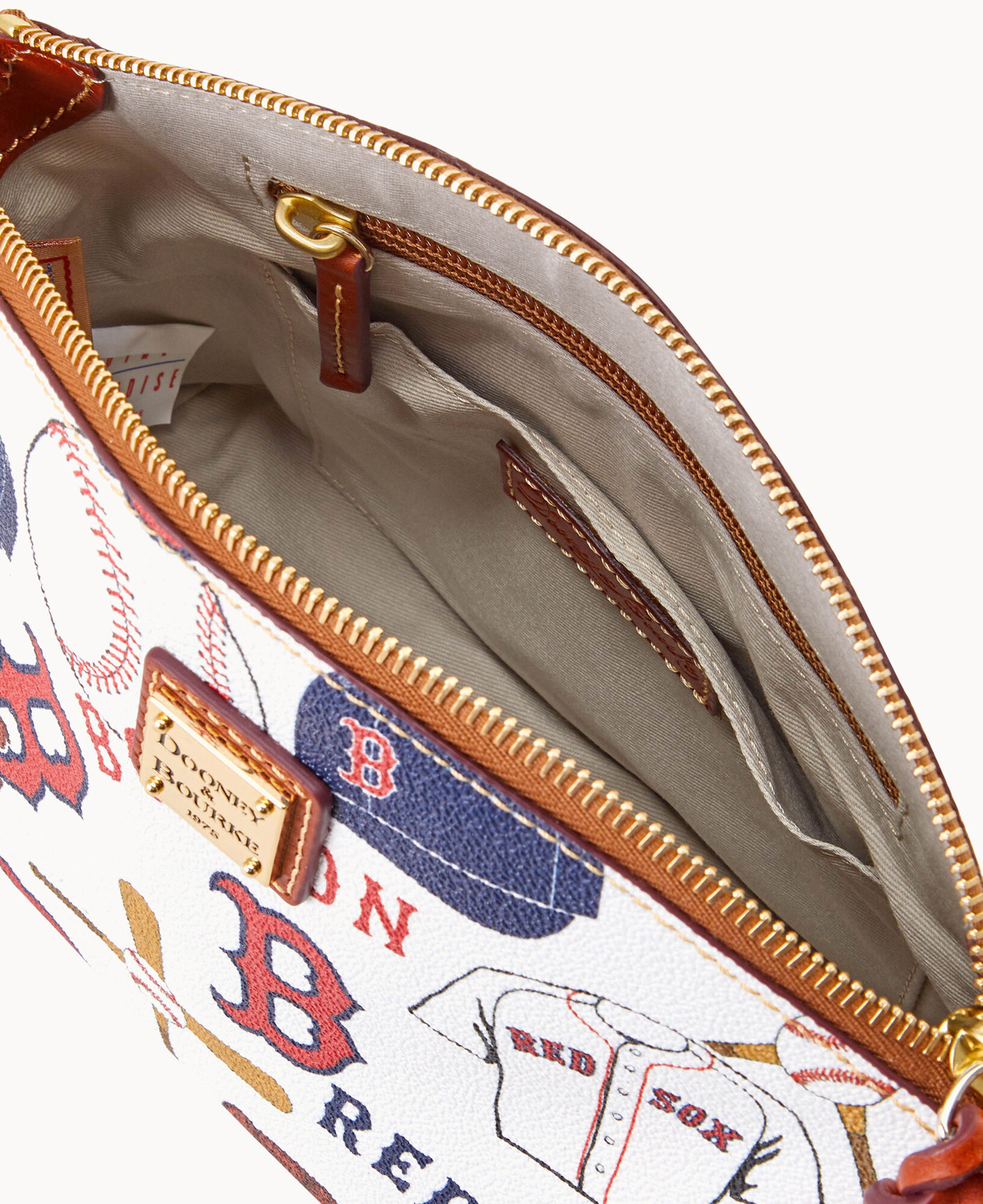 Dooney & Bourke MLB Boston Red Sox Domed Crossbody Shoulder Bag