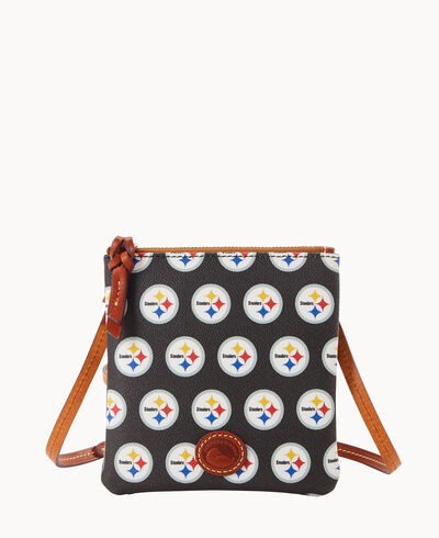 NFL Steelers Small North South Top Zip Crossbody