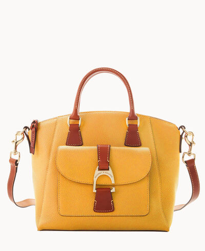 Pebble Grain Naomi Satchel