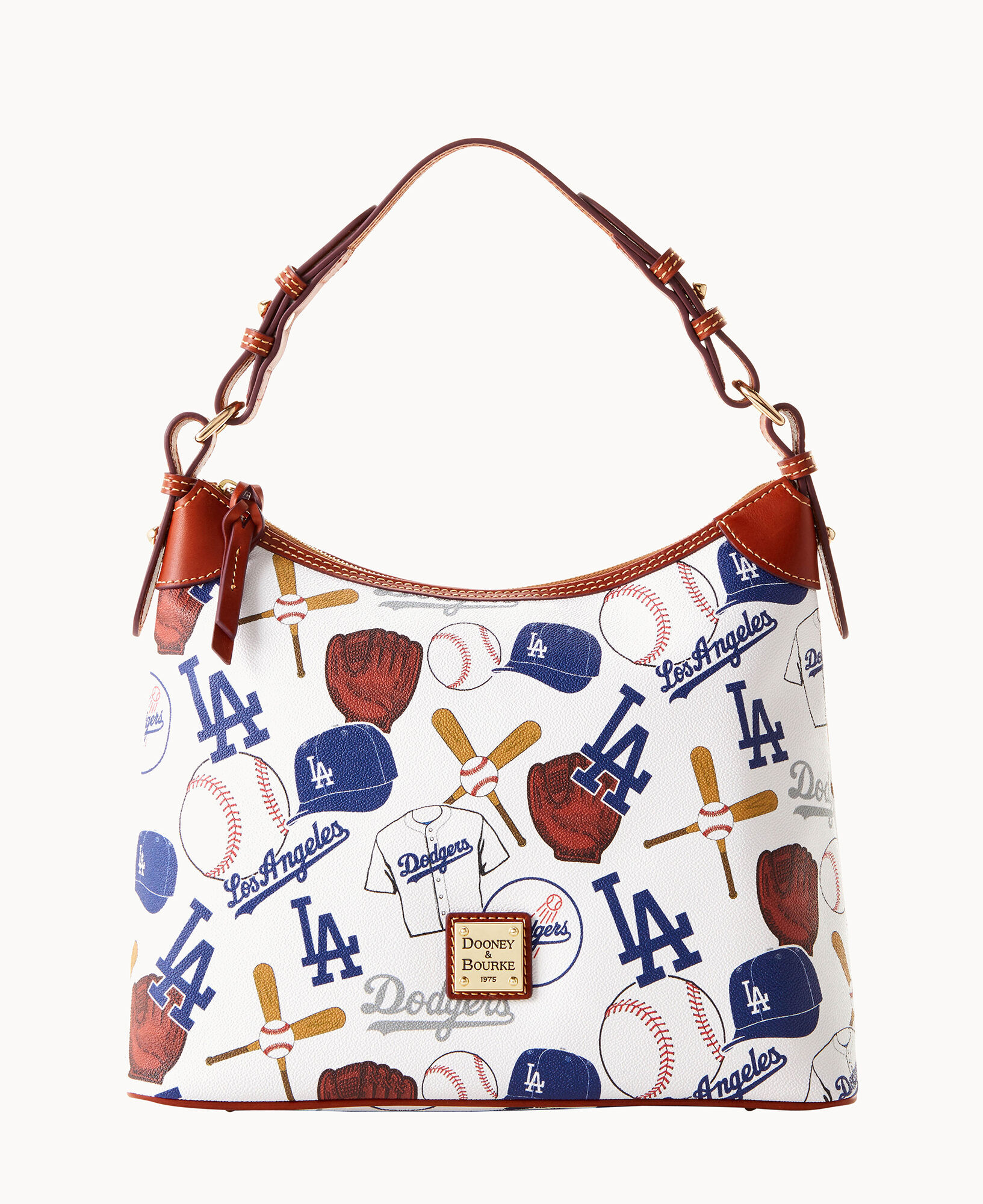 Dooney & Bourke Los Angeles Dodgers Gameday Hobo Handbag