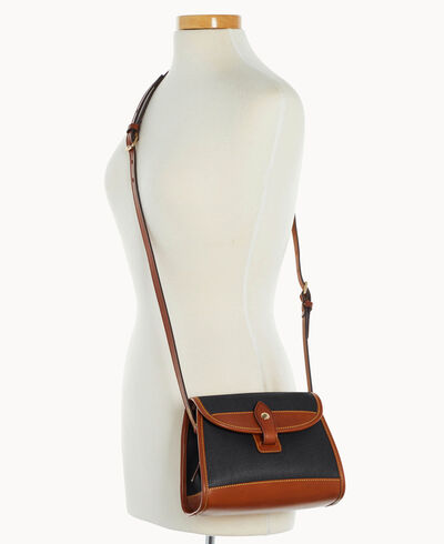 Camden Saffiano Flap Crossbody