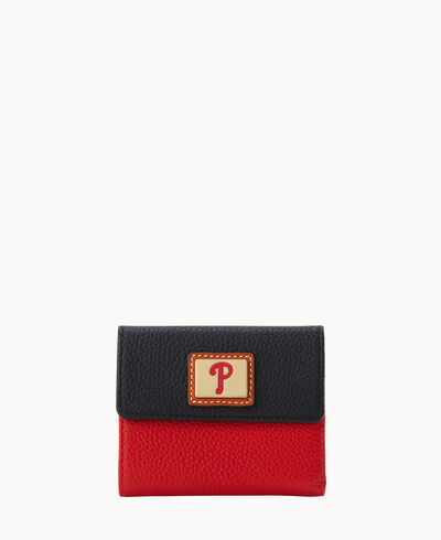 MLB Phillies Smal Flap CC Wallet