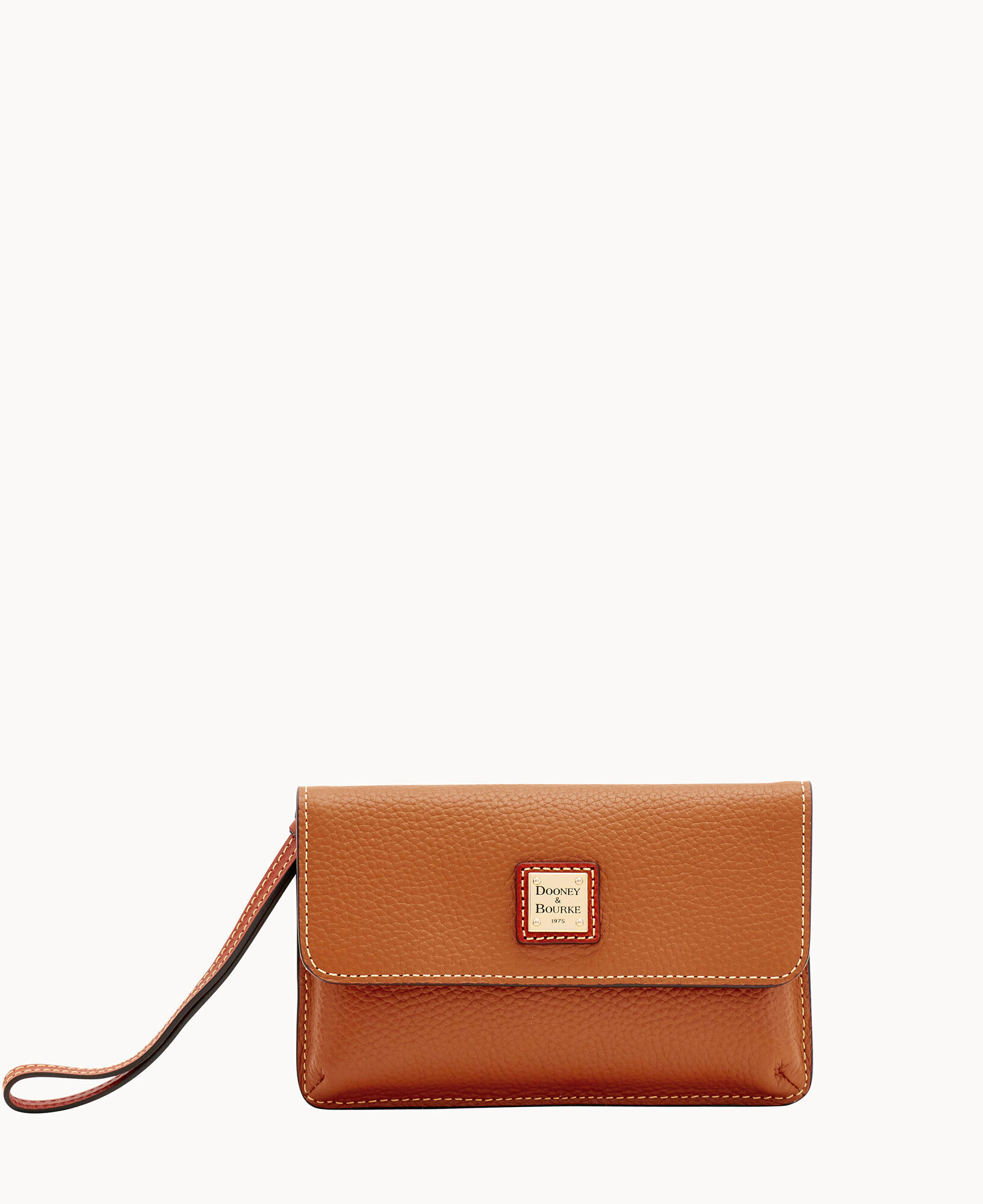 Dooney & bourke milly pebble shop leather wristlet