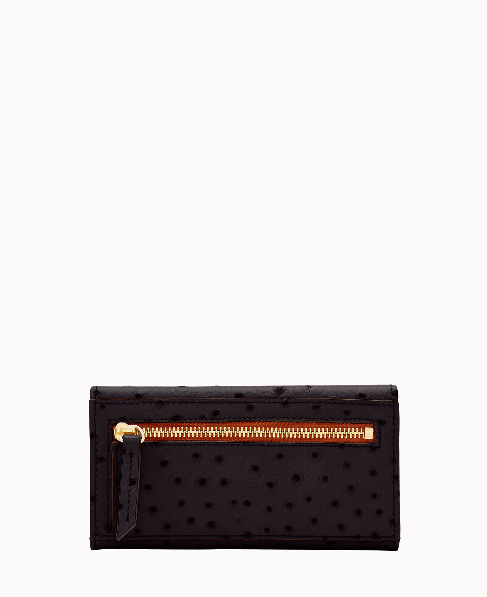 Dooney Bourke Ostrich Continental Clutch