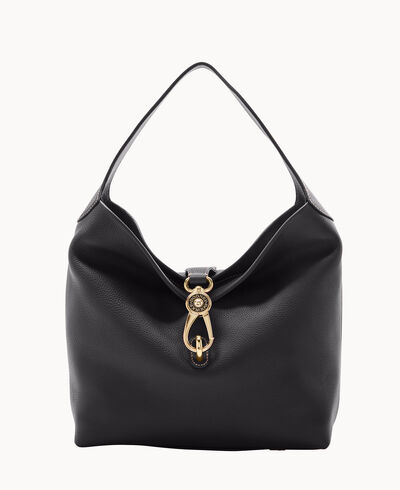 Pebble Grain Logo Lock Sac