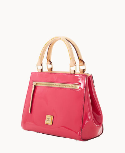Patent Small Zip Satchel