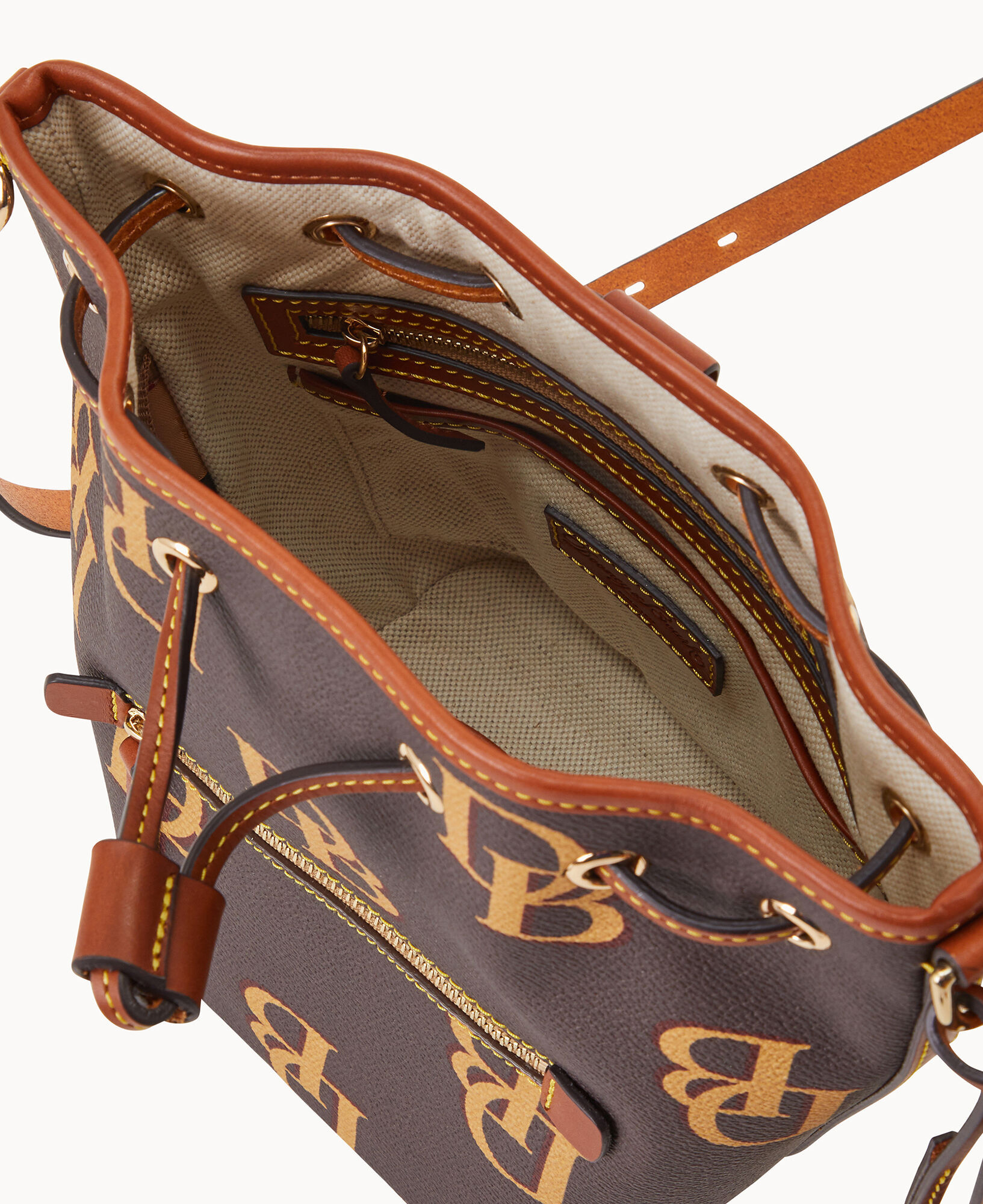 Dooney and bourke small drawstring bag hot sale