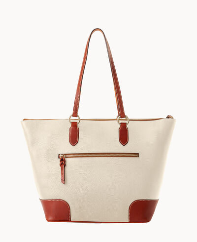 Pebble Grain Career Tote