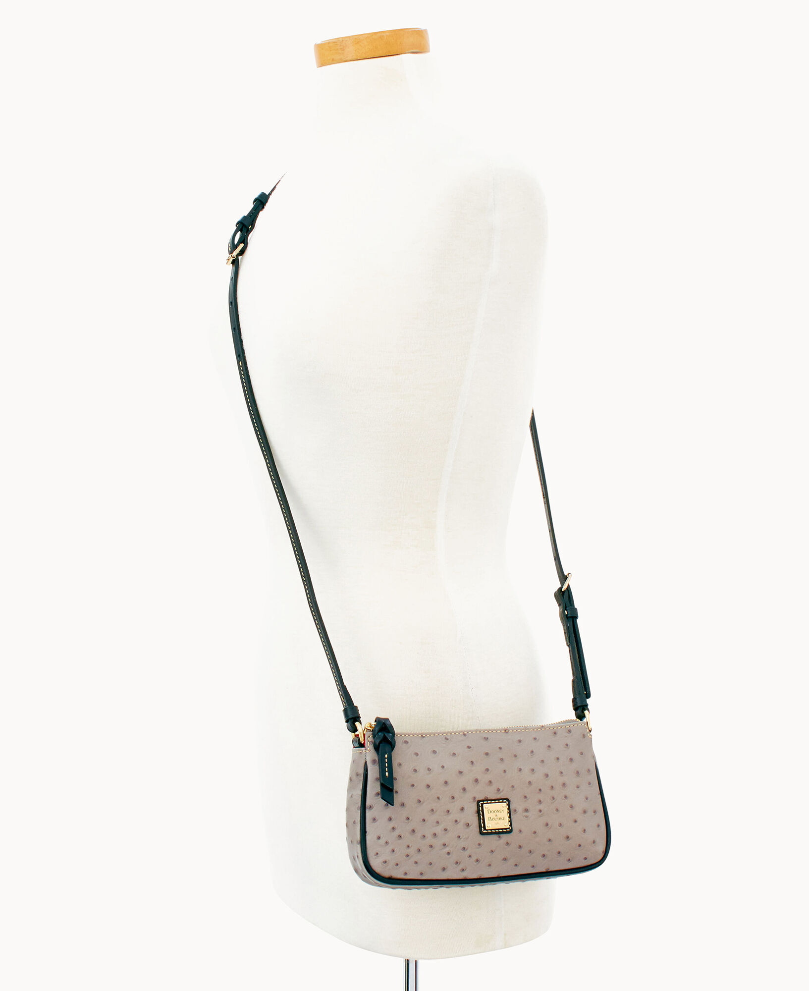 Dooney ostrich crossbody sale