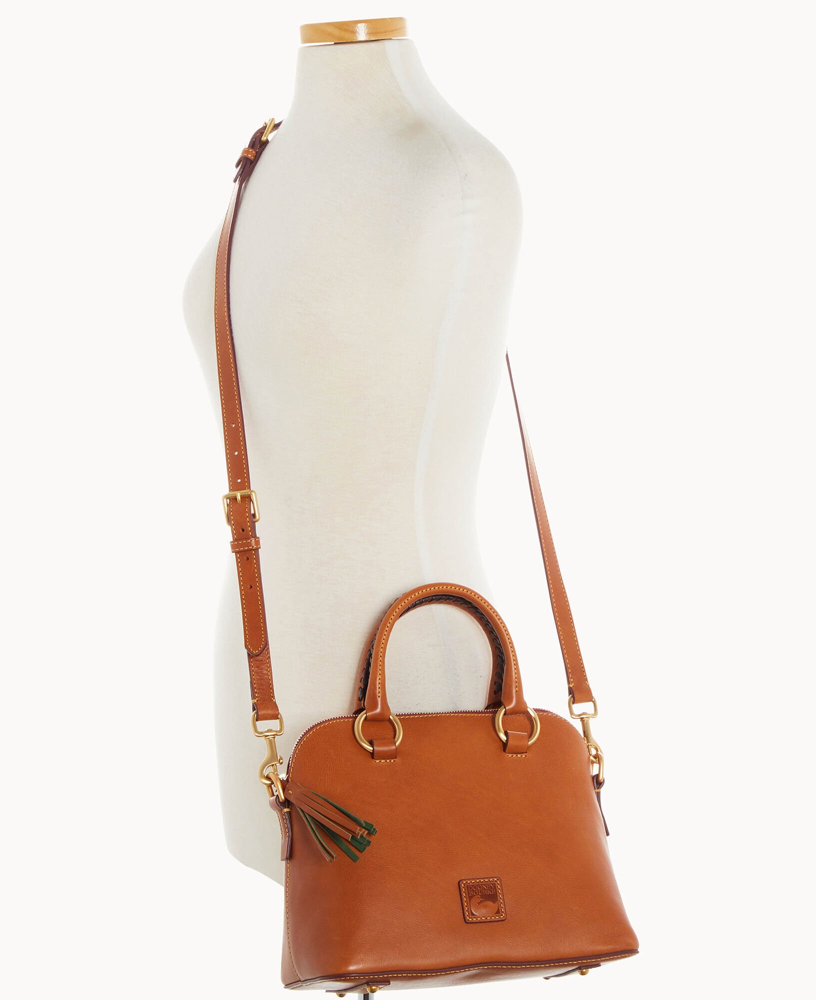Dooney & best sale bourke black satchel