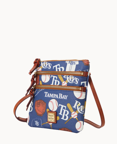 MLB Rays North South Triple Zip Crossbody