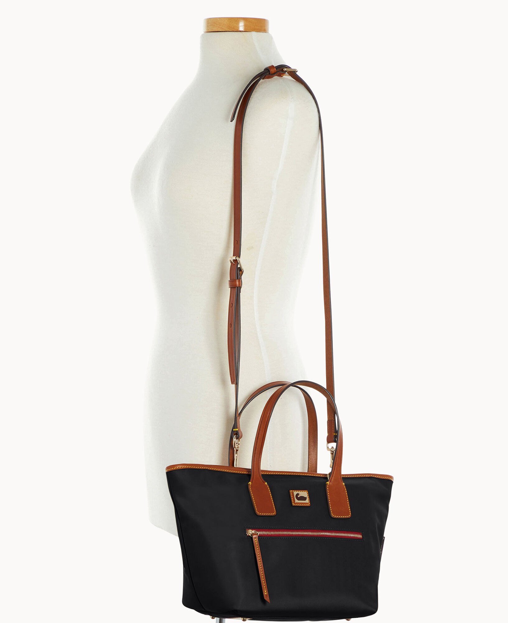 Dooney & bourke wayfarer nylon zip tote sales