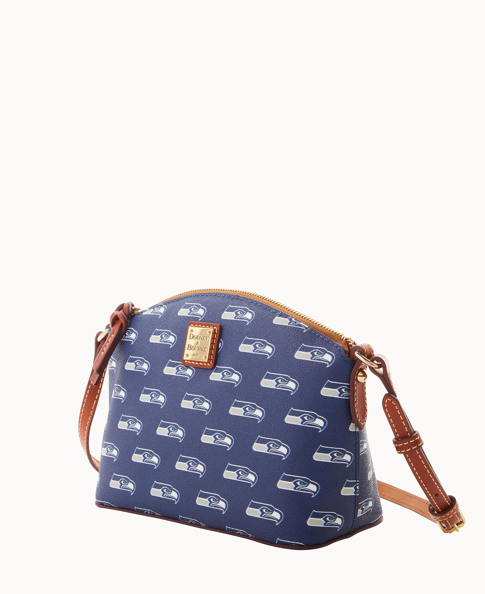 Dooney Bourke NFL Seahawks Suki Crossbody Med Wristlet