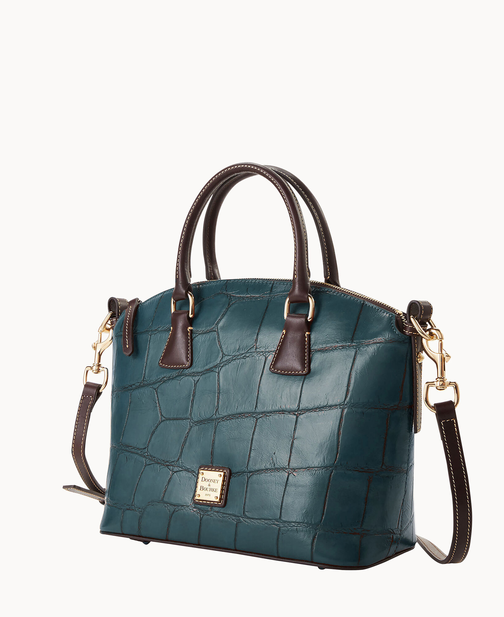 Dooney & bourke on sale beacon woven domed satchel