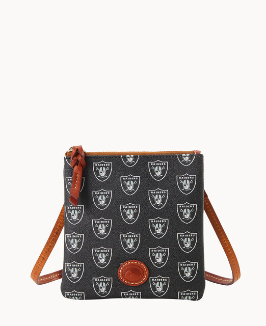 NFL Raiders Small North South Top Zip Crossbody