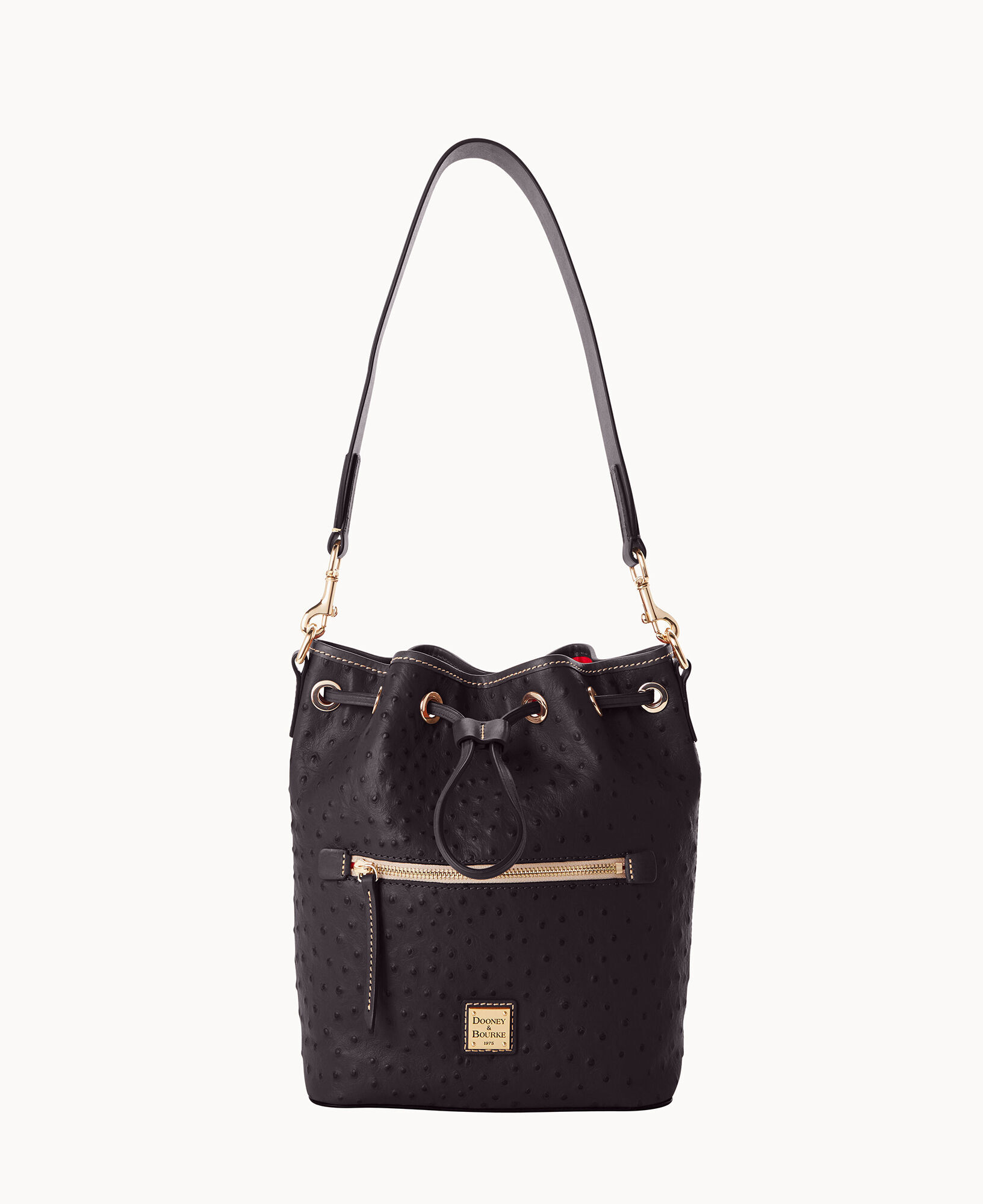 Dooney Bourke Ostrich Drawstring