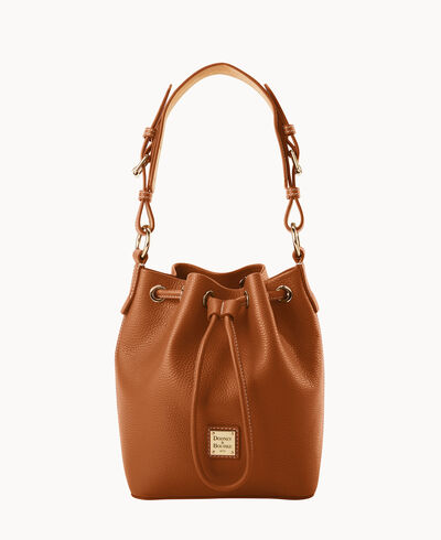 Lucca Leather Small Drawstring