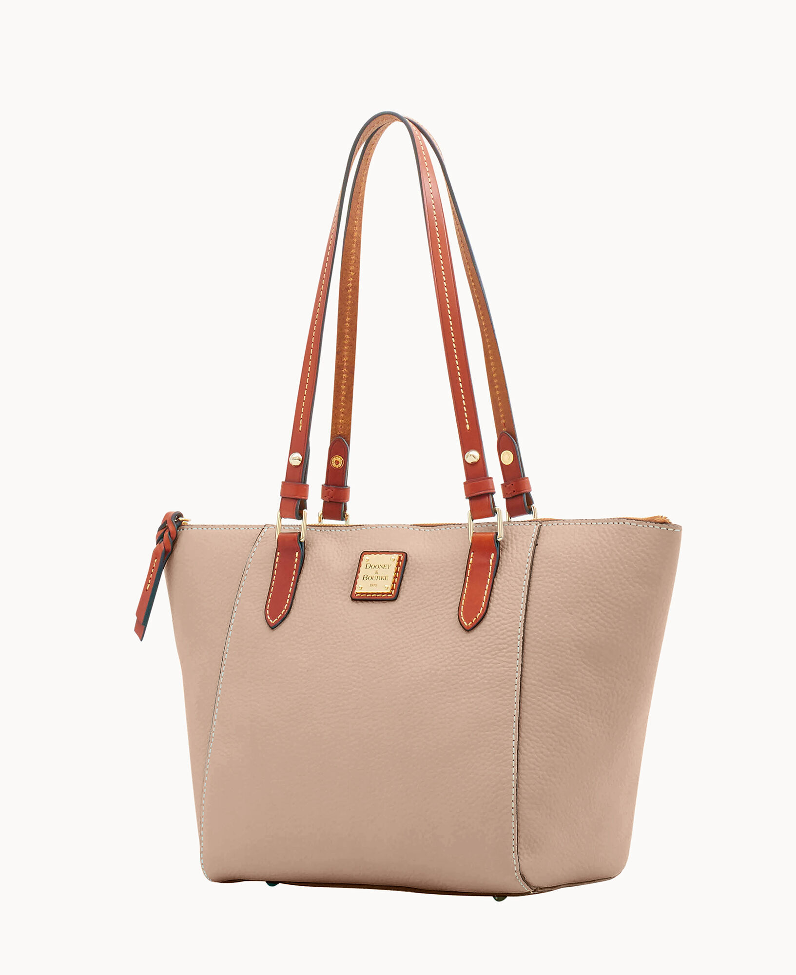 Pebble grain top janie tote