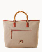Bamboo Handle Tote