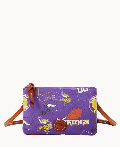 NFL Vikings Top Zip Crossbody