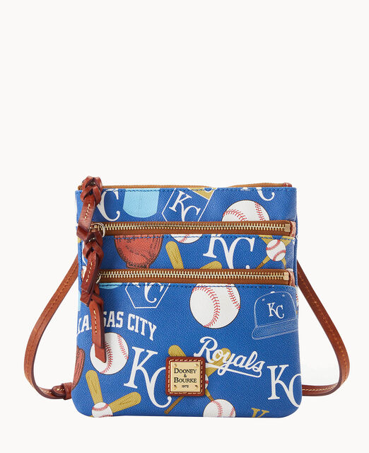 MLB Royals N S Triple Zip Crossbody