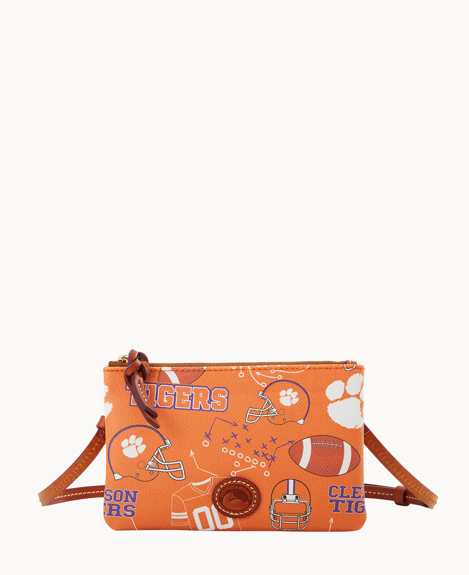 Clemson dooney and bourke wallet on sale