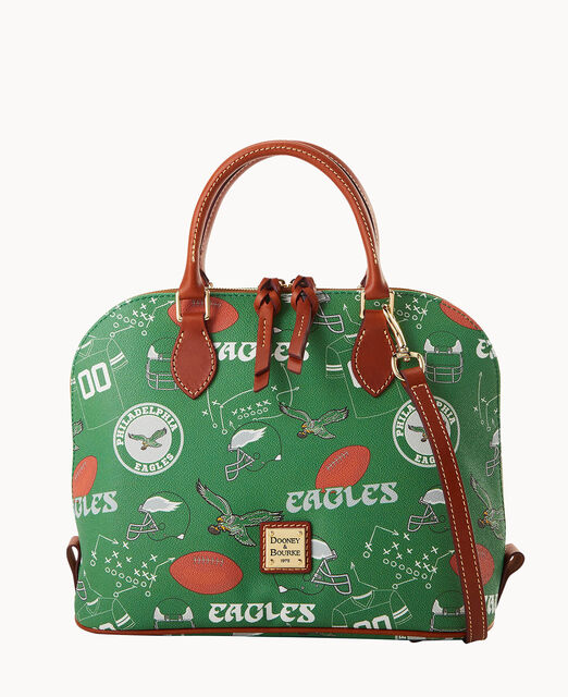 NFL Eagles Zip Zip Satchel