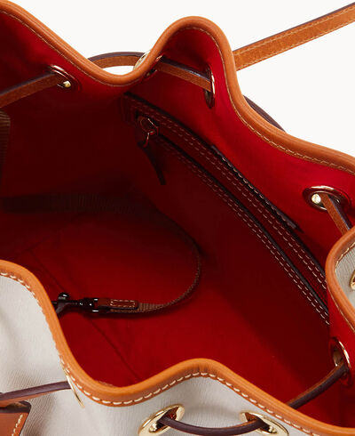 Saffiano Crossbody Drawstring