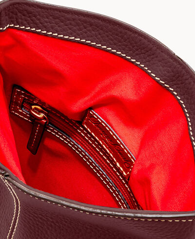Pebble Grain Toggle Crossbody