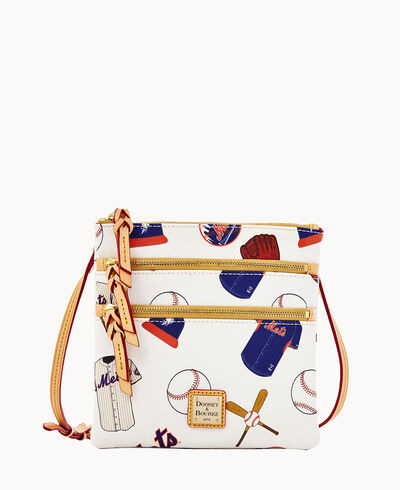 MLB Mets Triple Zip Crossbody