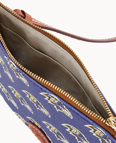 NFL Ravens Top Zip Crossbody